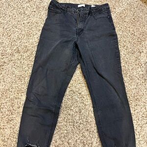 Sofia by Sofia Vergara Black Ankle Jeans